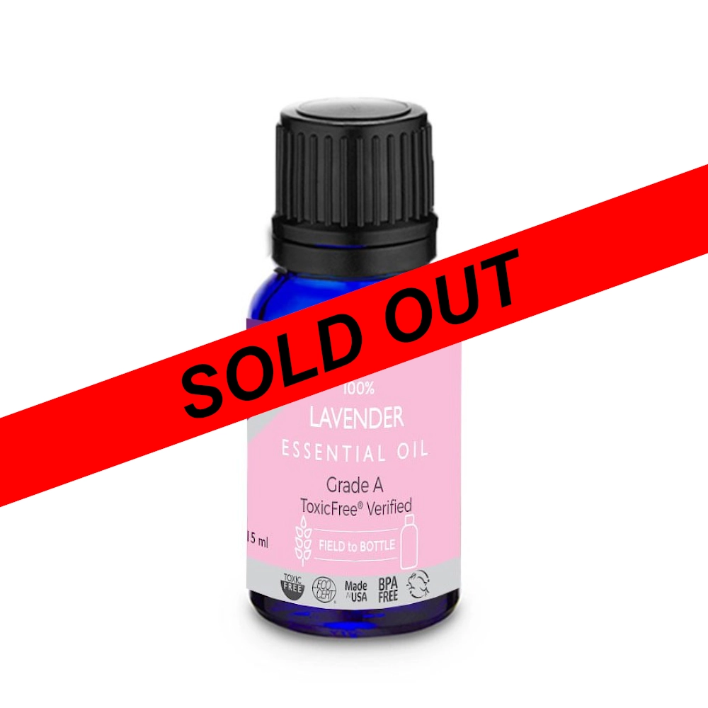 Lavender Essential Oil - Sold Out Banner