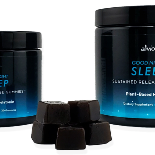 good night sleep plant-based melatonin gummies